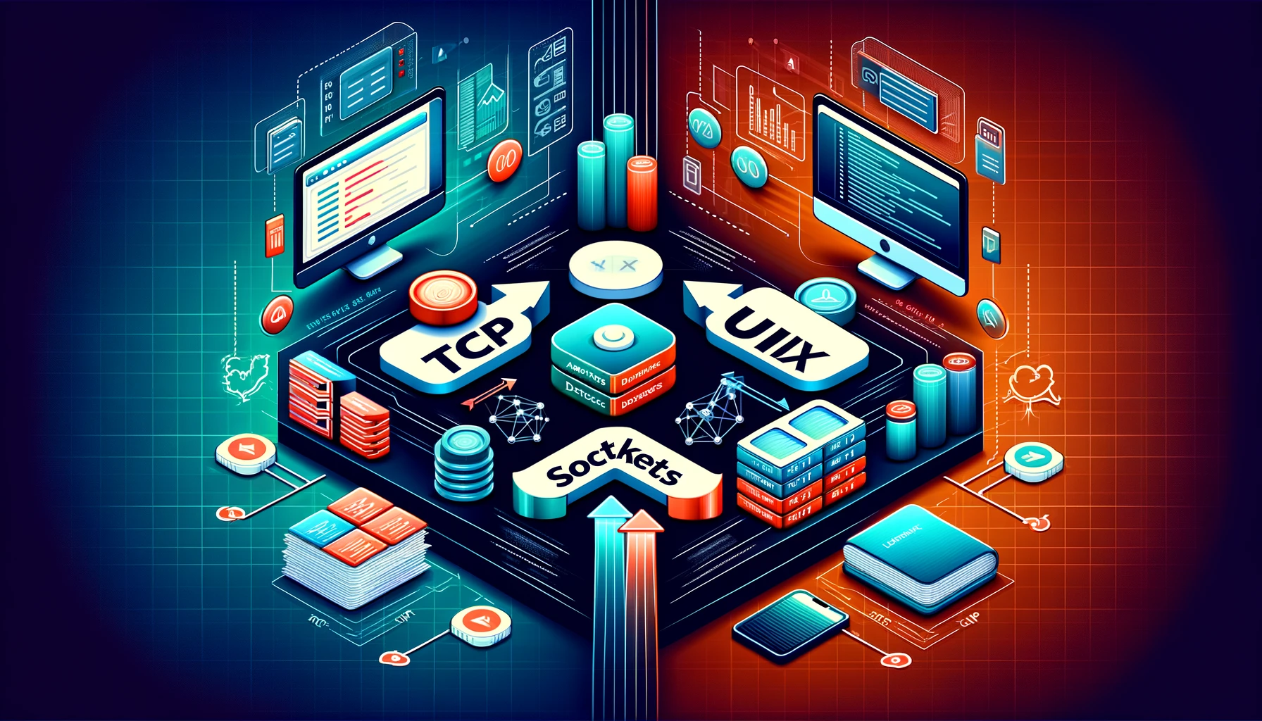 Did you know that you can improve performance between apps and databases in containers using Unix sockets? /en/posts/linux/tcp_vs_socket/featured-image.webp